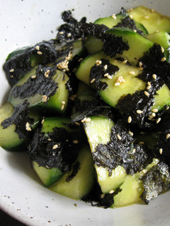 A picture of Cucumber & Nori Salad.