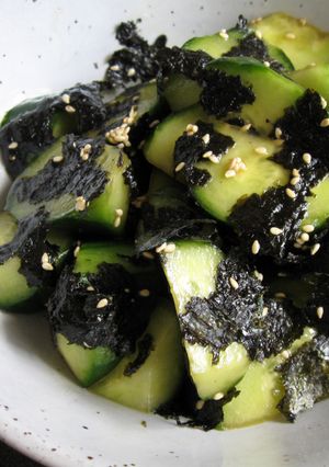 A picture of Cucumber & Nori Salad.