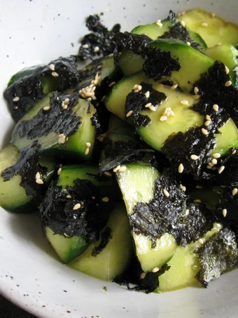 Easy Way Make Recipe Cucumber &amp; Nori Salad that is Awesome, Tasty}