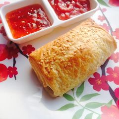 Chicken & Veggie Roll A picture of Chicken & Veggie Roll.
