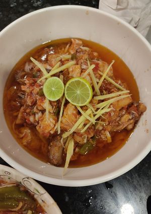 A picture of Chicken karahi.