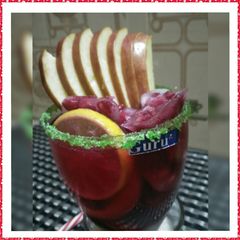 A picture of Pomegranate punch.