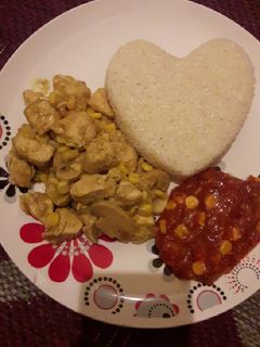 صورة لوصفة دجاج بالكاري