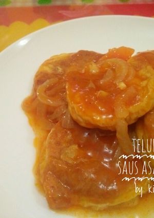 Foto resep Telur Dadar Saus Asam Manis