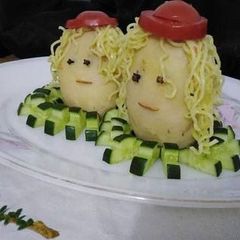 Potato-filled noodles A picture of Potato-filled noodles.