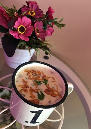 صورة لوصفة شوربة الدجاج بالكريمه (لايت)