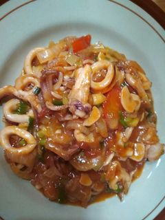 Foto resep Cumi Asam Manis Pedas