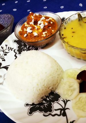 A picture of Paneer ki sabji.