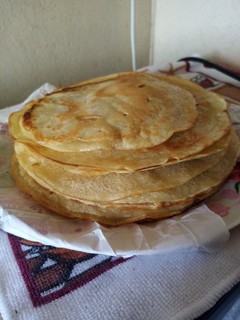 A picture of Vanilla essence pancake.