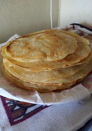 A picture of Vanilla essence pancake.