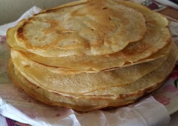 Steps to Make Award-winning Vanilla essence pancake