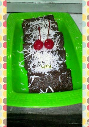 Foto resep Dadar gulung cokelat isi pisang cokelat