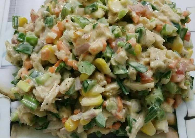 Easiest Way to Make Super Quick Homemade Creamy Chicken Salad
