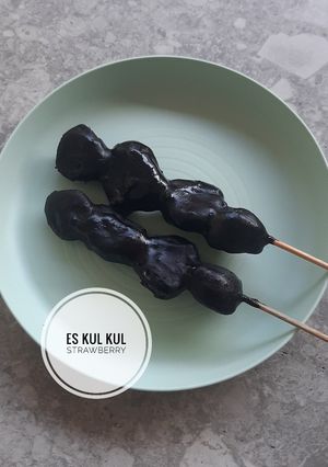 Foto resep Es Kul Kul Strawberry