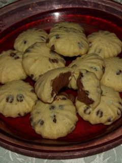 Φωτογραφία της συνταγής Nutella chocolate chip cookies