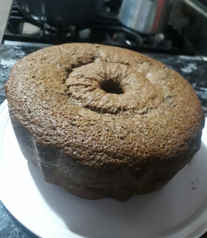 Una foto de Bizcochuelo de chocolate fácil!