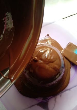 Una foto de Esfera de chocolate