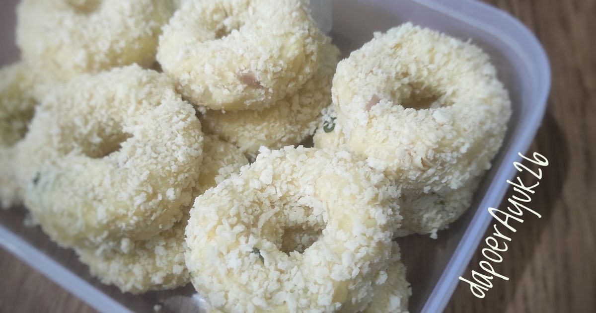 Potato donuts frozen