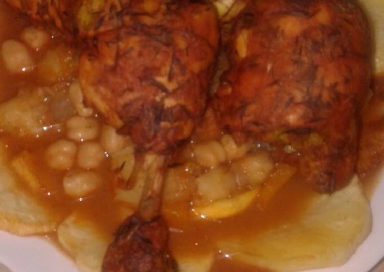 افخاد دجاج محشية