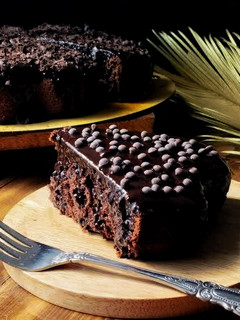 عکسی از دستور کیک شیر شکلاتی🌺