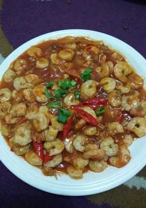 Foto resep Udang saus padang