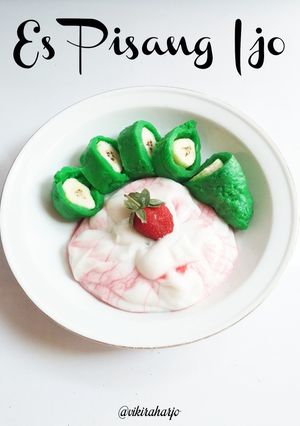 Foto resep Es Pisang Ijo