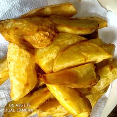 A picture of Crispy Boiled Sweet potatoes.