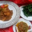 Rendang komplit ucu (enak)