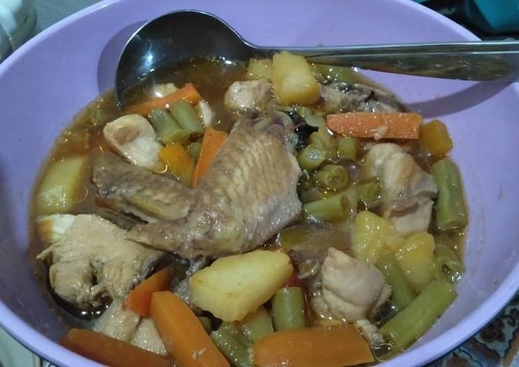 Resep Semur Sayur dan Ayam Anti Gagal