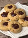 Oatmeal- Peanut Butter-Raspberry Jam Cookies