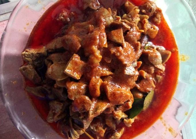 Ini dia! Bagaimana cara bikin Ati rempela bumbu rendang  istimewa
