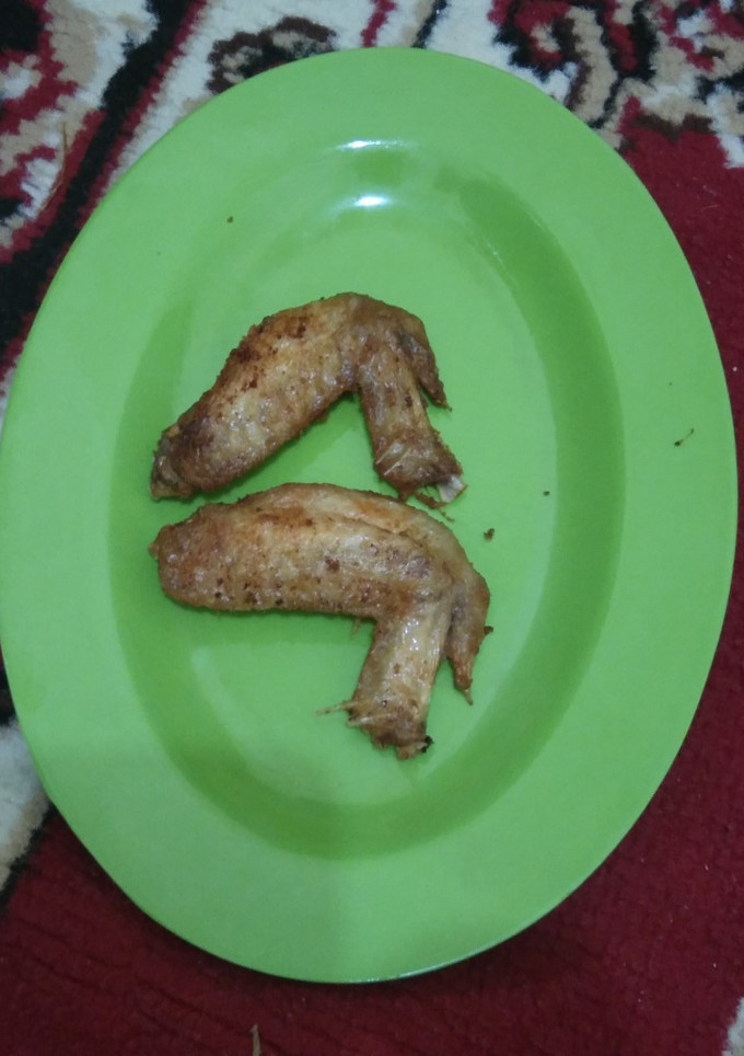 Foto resep Sayap ayam goreng simple