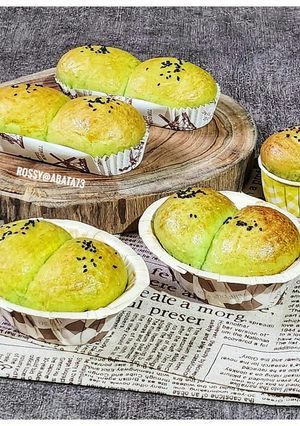 Foto resep Roti Pandan Talas Isi Srikaya
