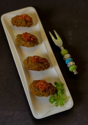 A picture of Mutton Gola Kabab.