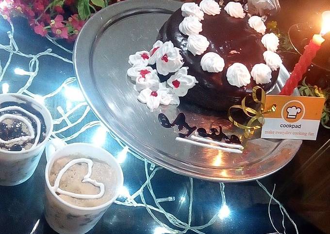 Recipe of Perfect Chocolate Fudge Cake ❤