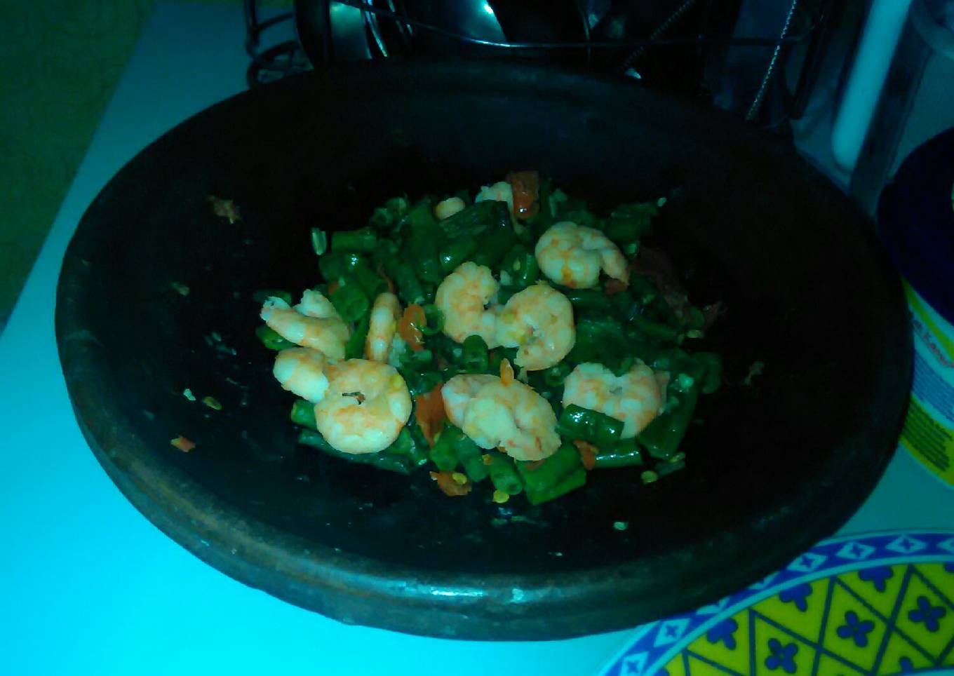 Rujak Udang Rebus