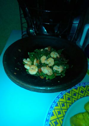 Foto resep Rujak Udang Rebus