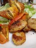 Pollo al horno con sazón de ají panca