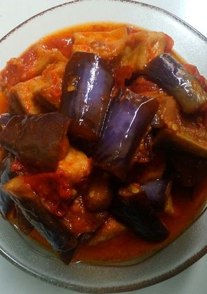Foto resep Terong Tahu Balado
