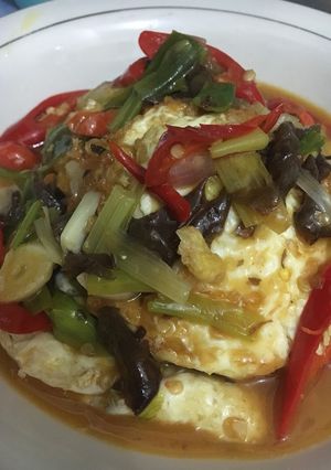 Foto resep Oseng Telur mata sapi