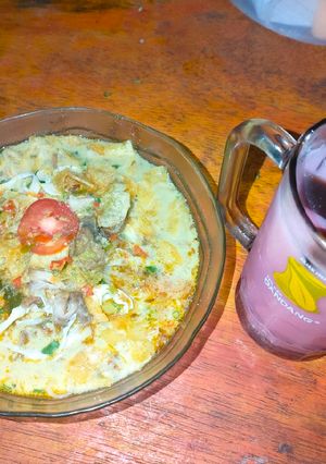 Foto resep Soto ayam santan