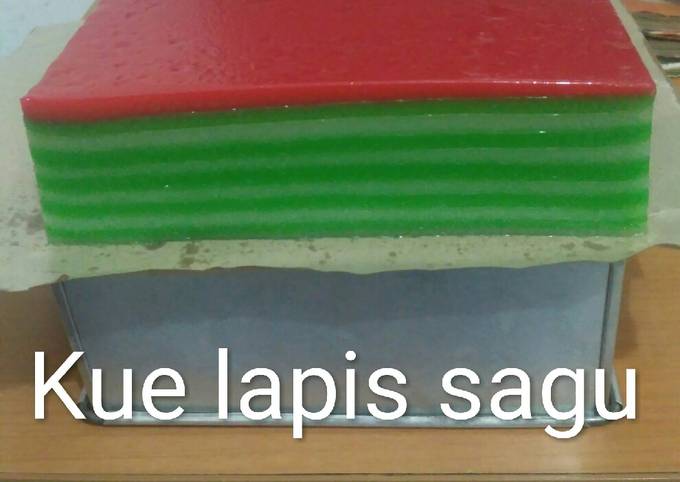 Resep Kue Lapis Sagu Pandan Oleh Dapoer Chayra Cookpad