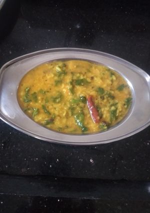 પાલક મગ છડી દાળ રેસીપી મુખ્ય ફોટો