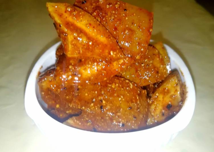 How to Prepare Homemade Punjabi Aam ka achar