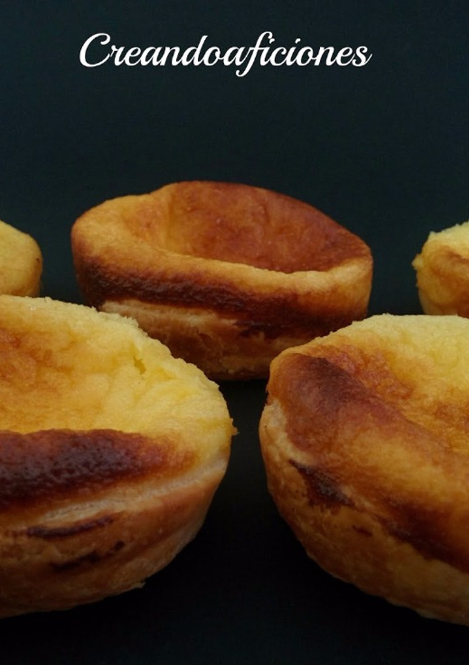 Una foto de Pasteles de nata portugueses