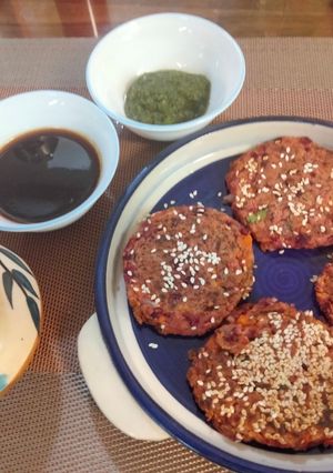 A picture of Protein loaded vegetable tikki.