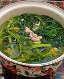 Ngồng cải nấu thịt nạc