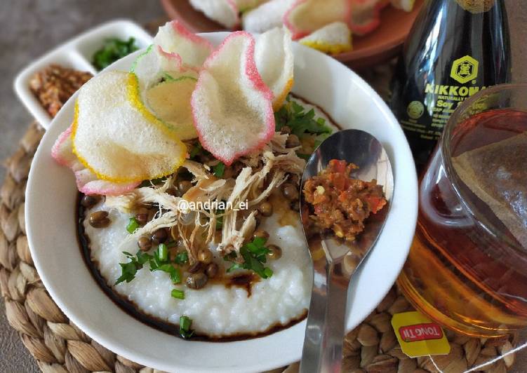 Bubur Ayam (Dari Sisa Nasi)