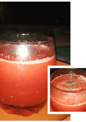 A picture of Watermelon lemonade.