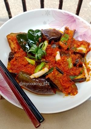 Foto resep Resep Tumis Sayur Terong Balado Manis Dan Pedas